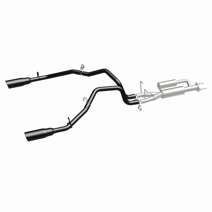 Magnaflow 25+ Ram 1500 I6 3.0L SPEQ Series Black Coated Cat-Back Performance Exhaust System - Bull Strap