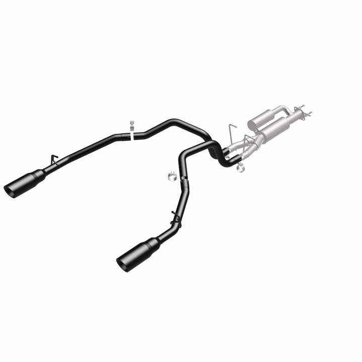 Magnaflow 25+ Ram 1500 I6 3.0L SPEQ Series Black Coated Cat-Back Performance Exhaust System - Bull Strap