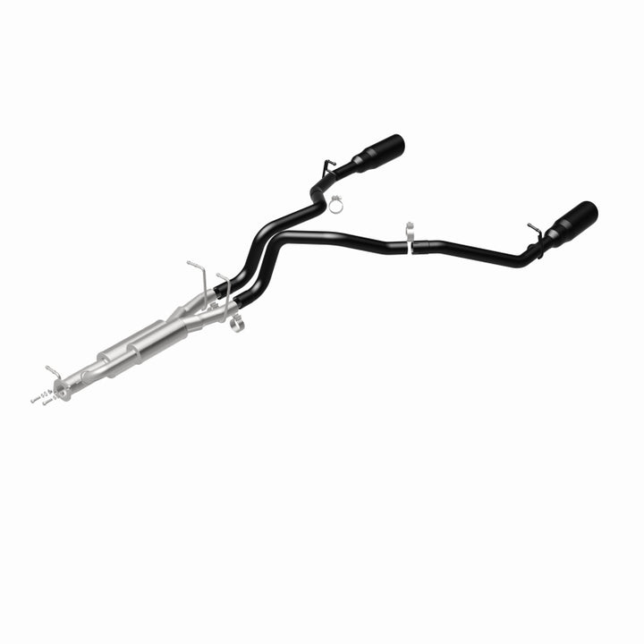 Magnaflow 25+ Ram 1500 I6 3.0L SPEQ Series Black Coated Cat-Back Performance Exhaust System - Bull Strap
