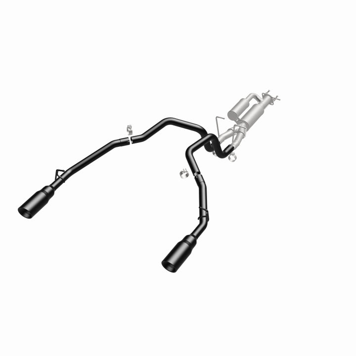 Magnaflow 25+ Ram 1500 I6 3.0L SPEQ Series Black Coated Cat-Back Performance Exhaust System - Bull Strap