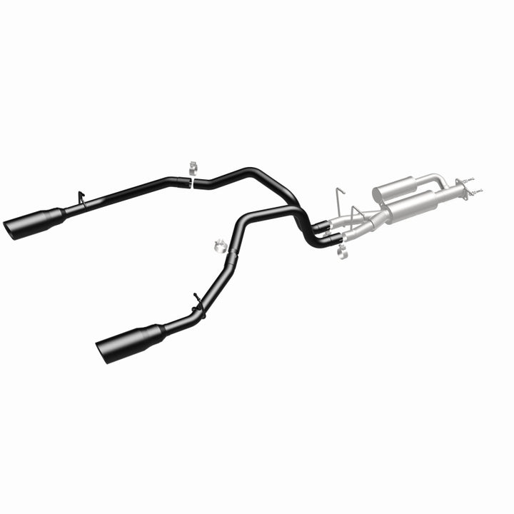 Magnaflow 25+ Ram 1500 I6 3.0L SPEQ Series Black Coated Cat-Back Performance Exhaust System - Bull Strap
