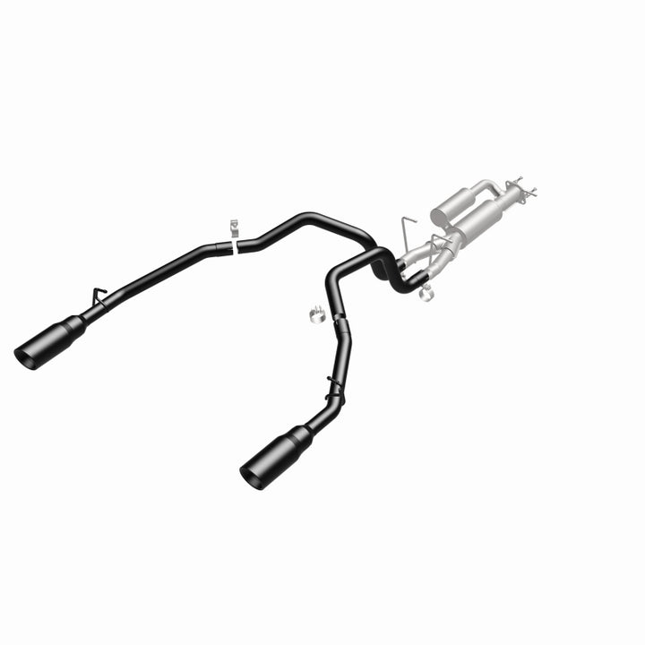 Magnaflow 25+ Ram 1500 I6 3.0L SPEQ Series Black Coated Cat-Back Performance Exhaust System - Bull Strap