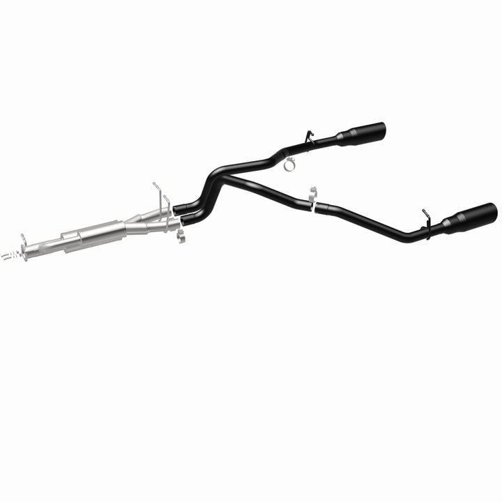 Magnaflow 25+ Ram 1500 I6 3.0L SPEQ Series Black Coated Cat-Back Performance Exhaust System - Bull Strap
