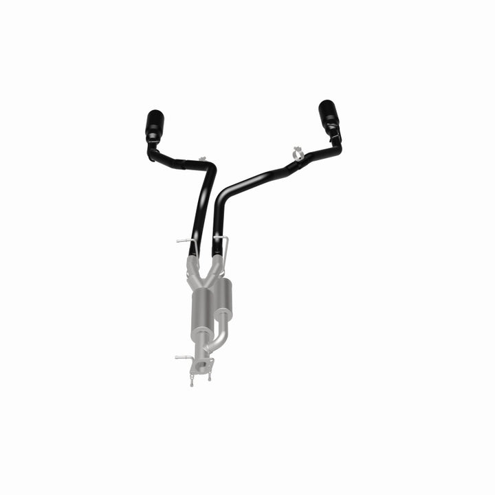 Magnaflow 25+ Ram 1500 I6 3.0L SPEQ Series Black Coated Cat-Back Performance Exhaust System - Bull Strap