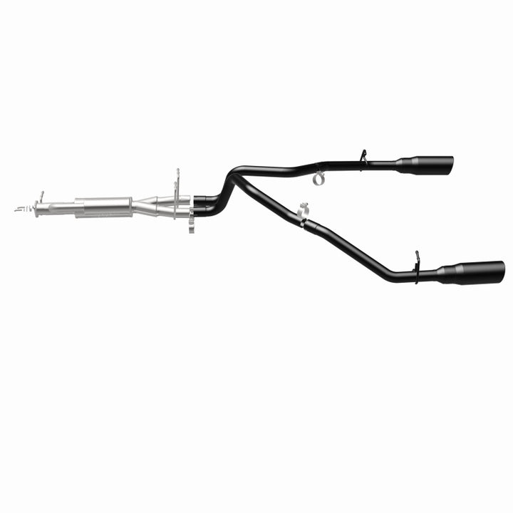 Magnaflow 25+ Ram 1500 I6 3.0L SPEQ Series Black Coated Cat-Back Performance Exhaust System - Bull Strap