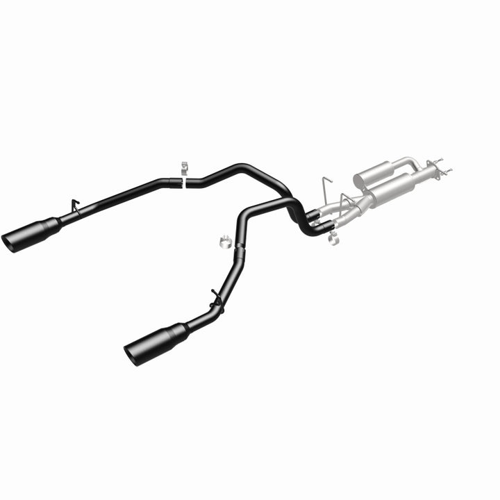Magnaflow 25+ Ram 1500 I6 3.0L SPEQ Series Black Coated Cat-Back Performance Exhaust System - Bull Strap