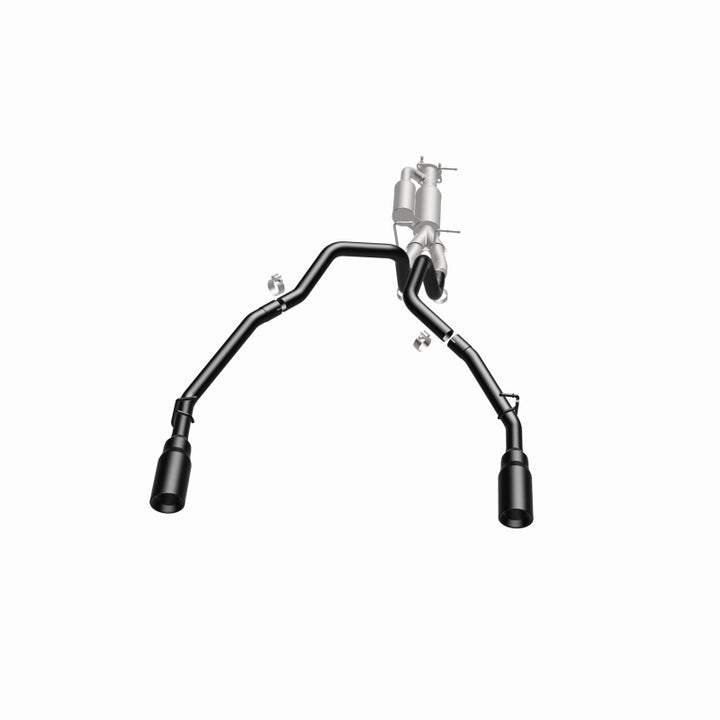 Magnaflow 25+ Ram 1500 I6 3.0L SPEQ Series Black Coated Cat-Back Performance Exhaust System - Bull Strap