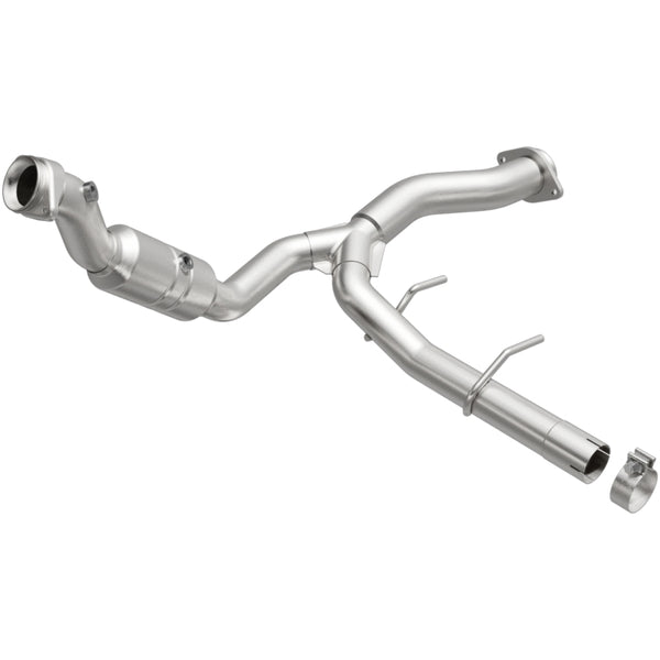 Magnaflow Conv DF 2011-2014 F-150 V6 3.5L OEM Underbody - Bull Strap
