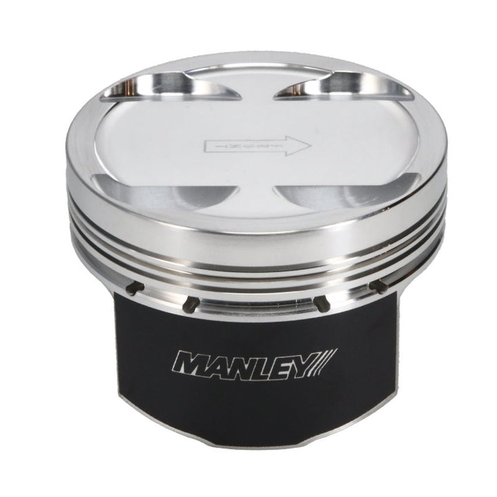 Manley 03-06 Evo 8/9 (7 Bolt 4G63T) 86mm +1mm Over Bore 8.5:1 Dish Pistons w/ Rings - Bull Strap