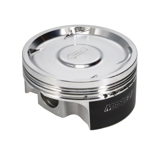 Manley 04+ Subaru WRX/STI EH257 99.50mm Bore STD Size 8.5:1 Dish Extreme Duty Piston Set - Bull Strap