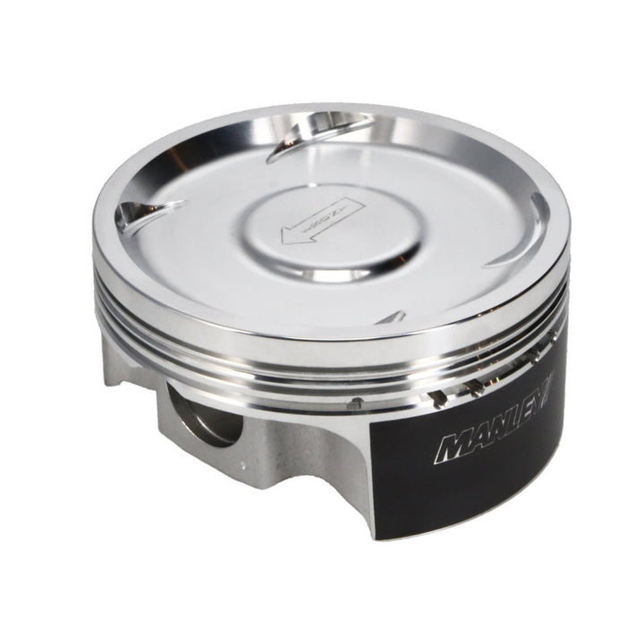 Manley 04+ Subaru WRX/STI EH257 99.50mm Bore STD Size 8.5:1 Dish Piston Set - Bull Strap