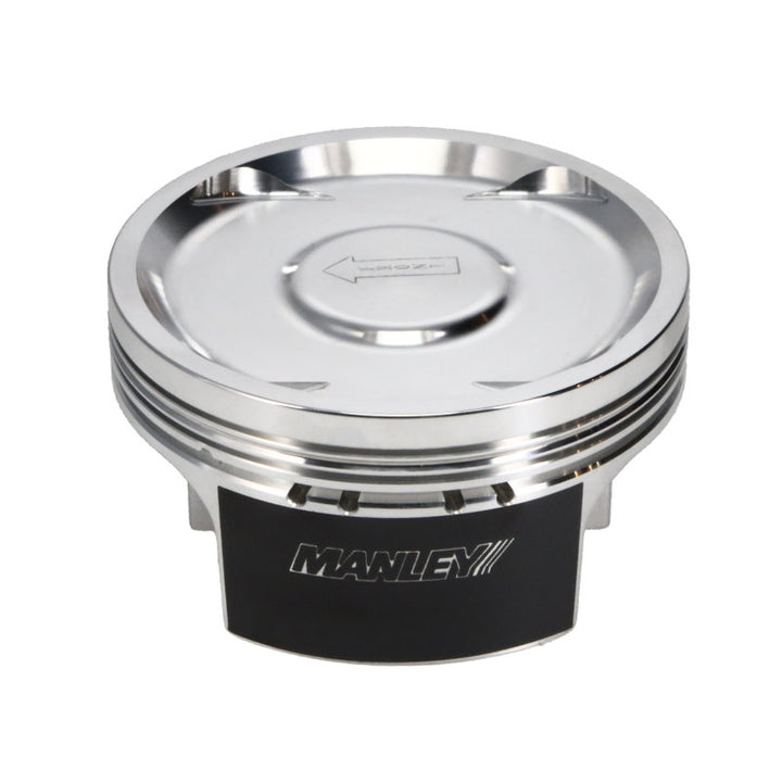 Manley 04+ Subaru WRX/STI EH257 99.50mm Bore STD Size 8.5:1 Dish Piston Set - Bull Strap