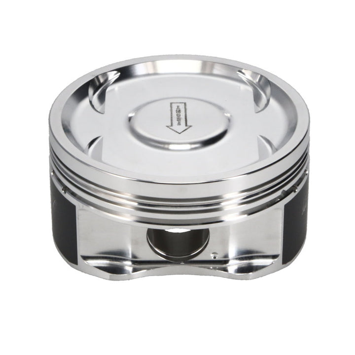 Manley 04+ Subaru WRX STi (EJ257) STD Stroke 99.5mm STD Bore 8.5:1 Dish Piston Set with Rings - Bull Strap