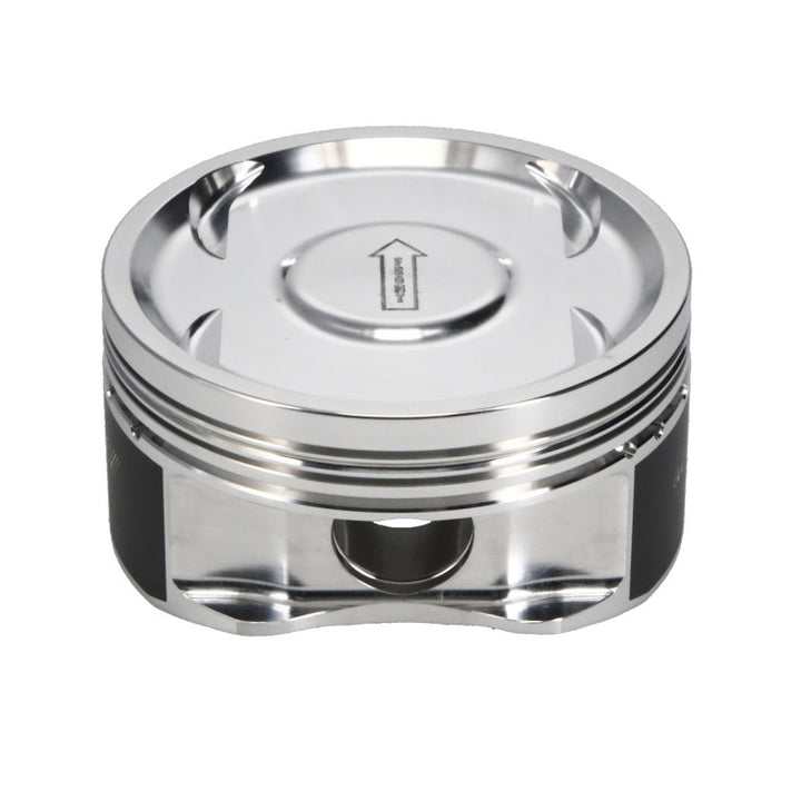 Manley 04+ Subaru WRX STi (EJ257) STD Stroke 99.5mm STD Bore 8.5:1 Dish Piston Set with Rings - Bull Strap
