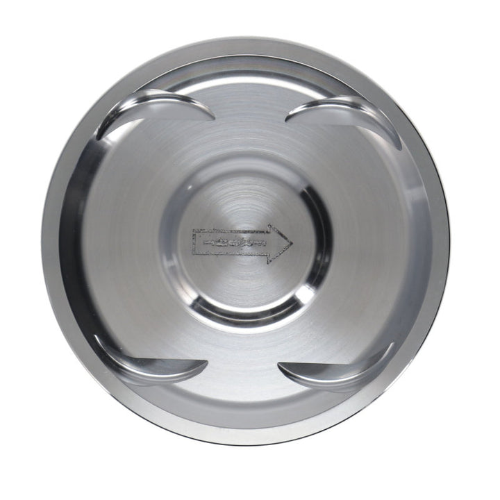 Manley 04+ Subaru WRX STi (EJ257) STD Stroke 99.75mm +.25mm Bore 8.5:1 Dish Piston Set with Rings - Bull Strap