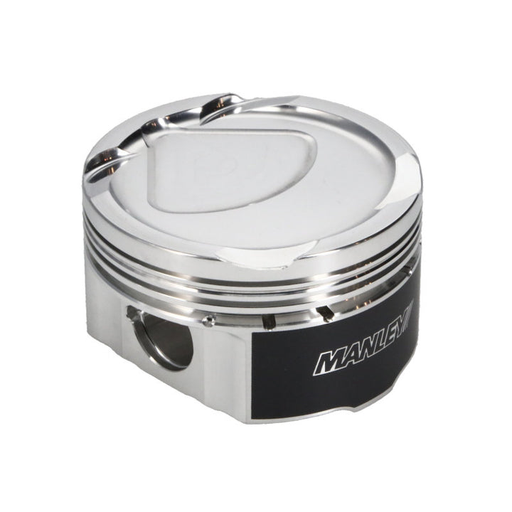Manley 2013+ Subaru BRZ (FA20) 86.25mm Bore 11.4cc Dish Platinum Series Piston Set w/ Rings - Bull Strap