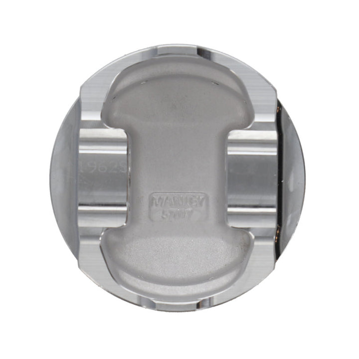 Manley 2013+ Subaru BRZ (FA20) 86.25mm Bore 11.4cc Dish Platinum Series Piston Set w/ Rings - Bull Strap