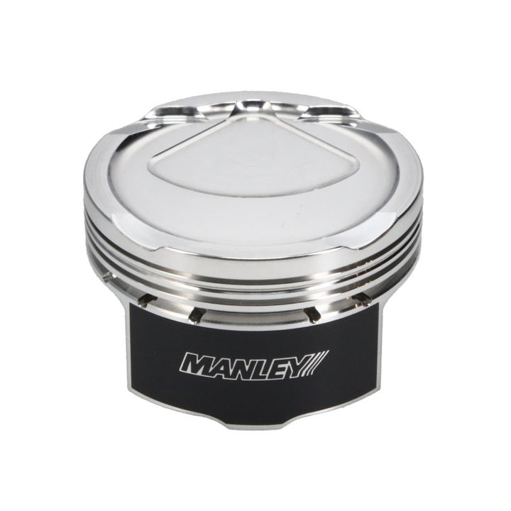 Manley 2013+ Subaru BRZ (FA20) 86.25mm Bore 11.4cc Dish Platinum Series Piston Set w/ Rings - Bull Strap