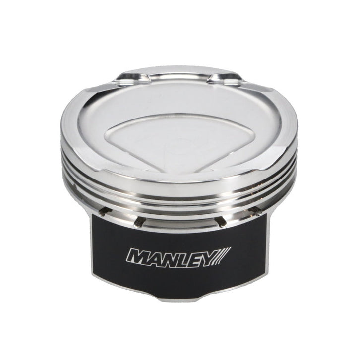 Manley 2013+ Subaru BRZ (FA20) 86.25mm Bore 11.4cc Dish Platinum Series Piston Set w/ Rings - Bull Strap