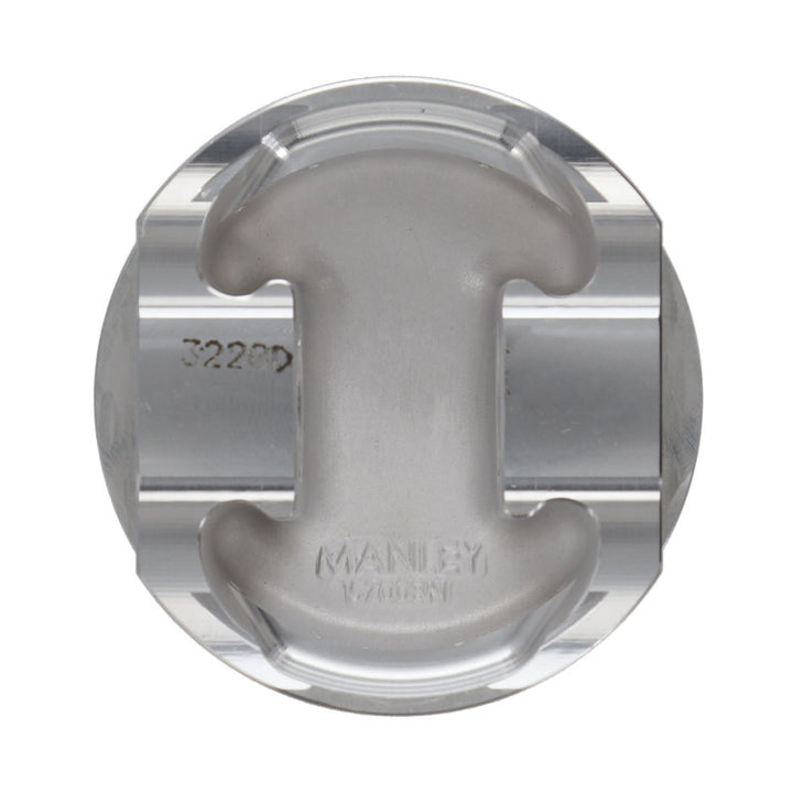 Manley 98+ Subaru WRX (EJ205) 79mm +4mm Stroker 92mm STD Bore 8.5:1 Dish Piston Set with Rings - Bull Strap