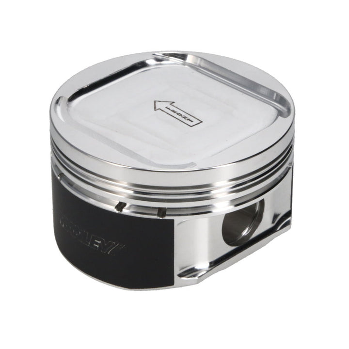 Manley 98+ Subaru WRX (EJ205) 79mm +4mm Stroker 92mm STD Bore 8.5:1 Dish Piston Set with Rings - Bull Strap