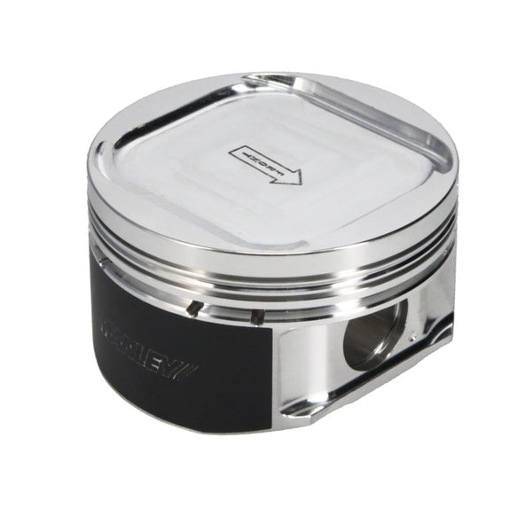 Manley 98+ Subaru WRX (EJ205) 79mm +4mm Stroker 93mm +1mm Bore 8.5:1 Dish Piston Set with Rings - Bull Strap