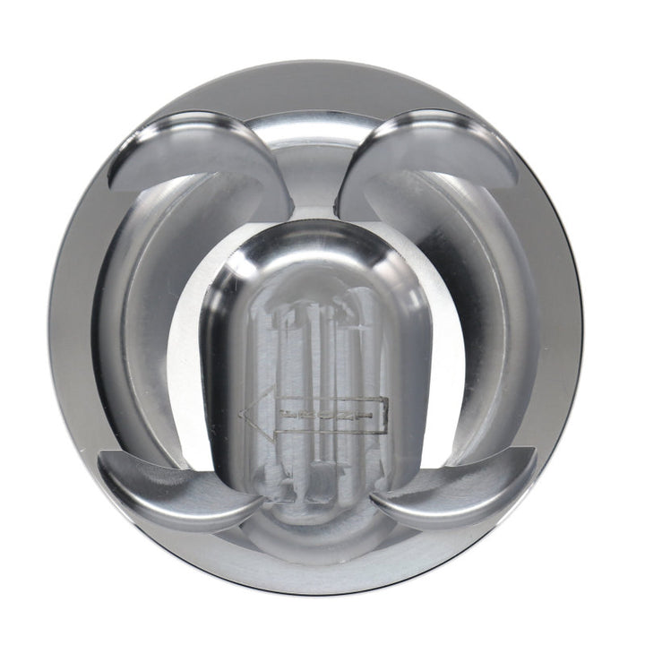 Manley Ford 2.0L EcoBoost 87.5mm STD Size Bore 9.3:1 Dish Extreme Duty Piston Set - Bull Strap