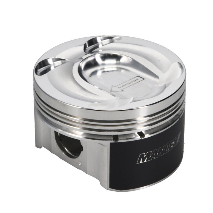 Manley Ford 2.0L EcoBoost 88mm +.5mm Size Bore 9.3:1 Dish Piston Set - Bull Strap