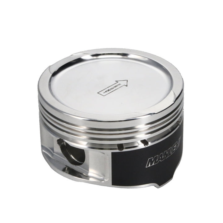 Manley Ford 4.6L/5.4L (3Valve) 3.572 Bore 6.5cc Platinum Series Dish Piston Set - Bull Strap