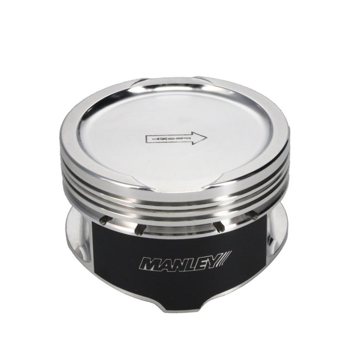 Manley Ford 4.6L/5.4L (3Valve) 3.572 Bore 6.5cc Platinum Series Dish Piston Set - Bull Strap