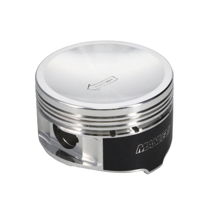 Manley Ford 4.6L/5.4L SOHC/DOHC (2v/4v)3.572in Bore 18cc Spherical Dish Piston Set - Bull Strap