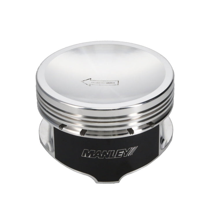 Manley Ford 4.6L/5.4L SOHC/DOHC (2v/4v)3.572in Bore 18cc Spherical Dish Piston Set - Bull Strap