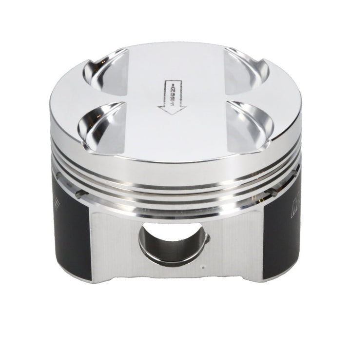 Manley Hyundai Genesis Coupe 2.0L Turbo 86.0mm Standard Bore 9.3:1 Dish Piston Set with Rings - Bull Strap