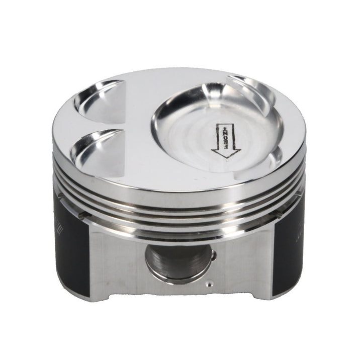 Manley Mazda 88mm +5mm Bore 9.5 CR Dish Type Platinum Series Extreme Duty Pistons w/Rings - Bull Strap
