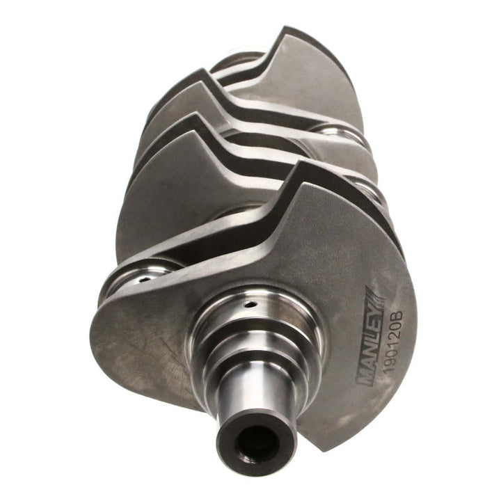 Manley Mitsubishi 4G63/4G64 7 Bolt 4340 Billet 94mm Stroke Turbo Tuff Series Crankshaft - Bull Strap