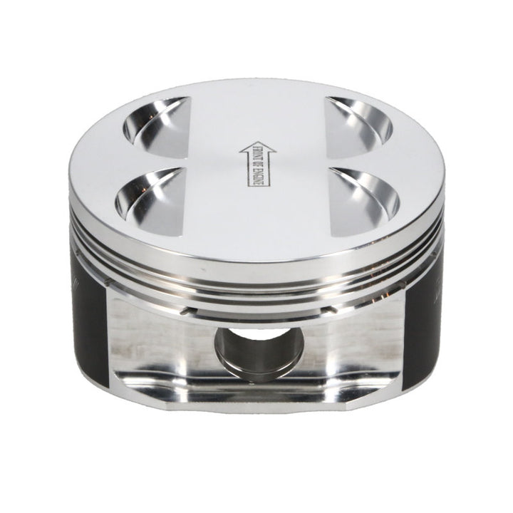 Manley Toyota 2JZGTE 86.5mm Bore +.5mm Oversized 10.0:1 CR Flat Top Piston Set with Rings - Bull Strap