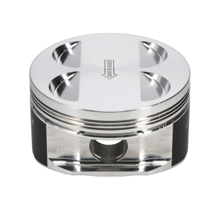 Manley Toyota 2JZGTE 86.5mm Bore +.5mm Oversized 10.0:1 CR Flat Top Piston Set with Rings - Bull Strap