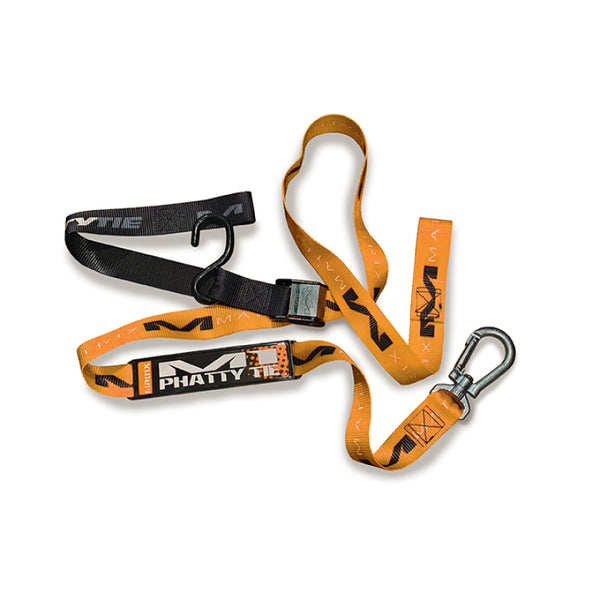 Matrix Concepts M1.5 Phatty Tie Down Set - Orange - Bull Strap