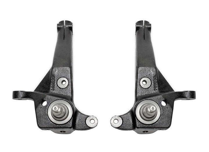 MaxTrac 01-09 Ford Ranger 2WD w/Coil Susp. (Non Stabilitrak) 4in Front Lift Spindles - Bull Strap