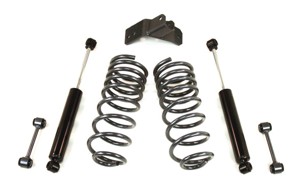 MaxTrac 09-18 RAM 1500 2WD/4WD V8 4 Door 4in Rear Lowering Kit - Bull Strap