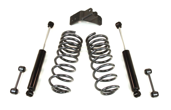 MaxTrac 09-18 RAM 1500 2WD/4WD V8 4 Door 4in Rear Lowering Kit - Bull Strap