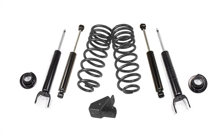 MaxTrac 09-18 RAM 1500 4WD V8 4 Door 2in/4in Lowering Coil Kit - Bull Strap