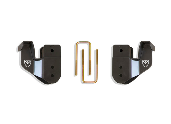 MaxTrac 14-18 RAM 2500/3500 4WD 4in & 6in Lift Kit - Front Radius Arm Brackets - Bull Strap