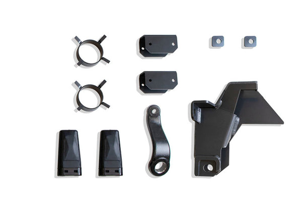 MaxTrac 19-22 RAM 2500/3500 4WD 4in & 6in Lift Kit - Front Track Bar Bracket & Hardware - Bull Strap