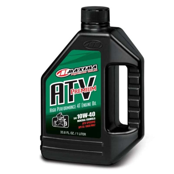 Maxima ATV Premium 4T 10W40 Engine Oil - 1L - Bull Strap