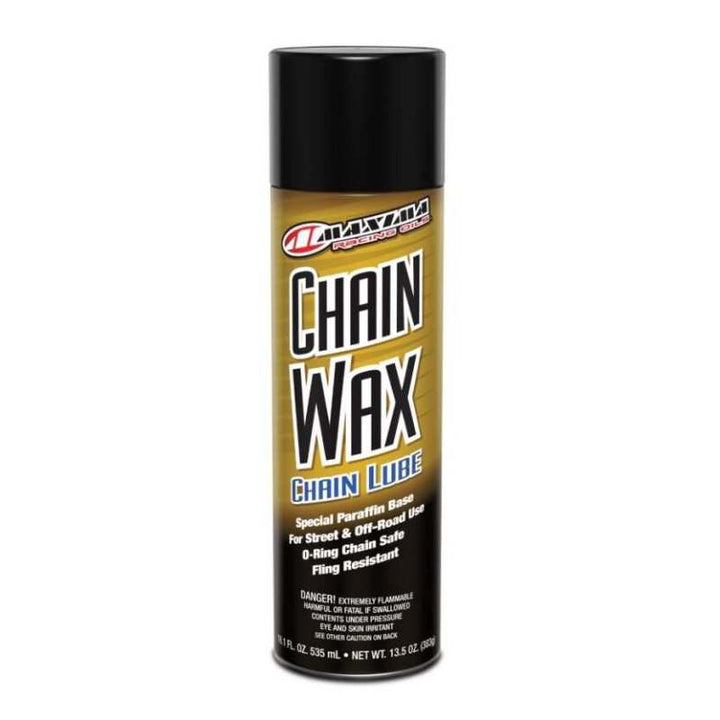Maxima Chain Wax Chain Lube Large - 18.1oz (Aerosol) - Bull Strap
