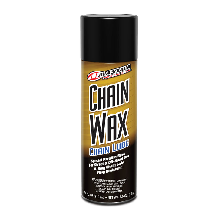 Maxima Chain Wax Chain Lube Small - 7.4oz (Aerosol) - Bull Strap