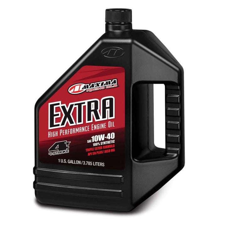 Maxima Extra Full Synthetic 10W40 Engine Oil - 128oz - Bull Strap