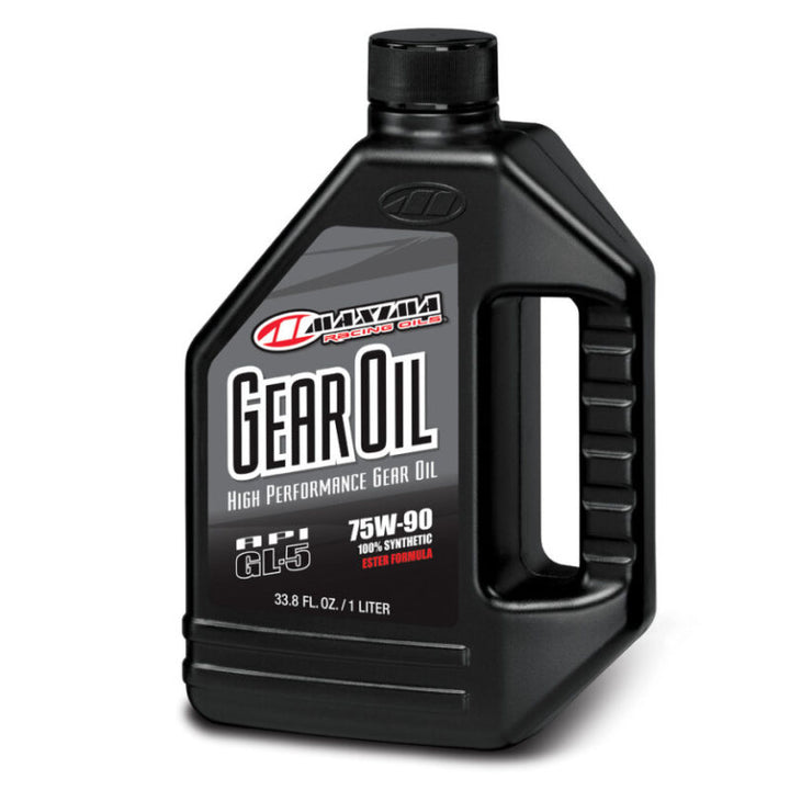 Maxima Gear Oil Full Synthetic 75W90 Gear Oil - 1L - Bull Strap