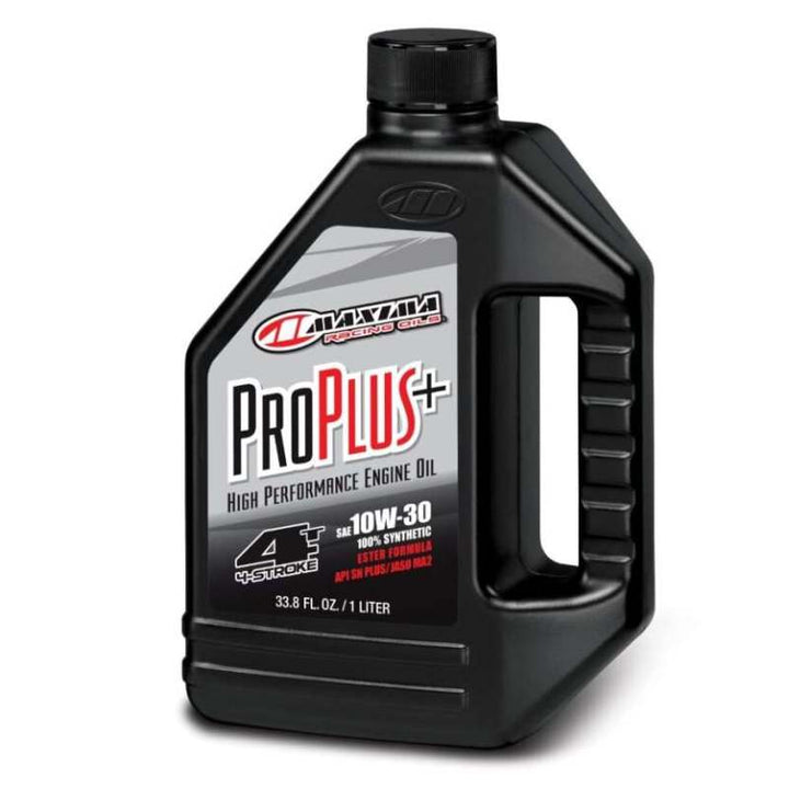 Maxima Pro Plus+ 4T Full Synthetic 10W30 Engine Oil - 1L - Bull Strap